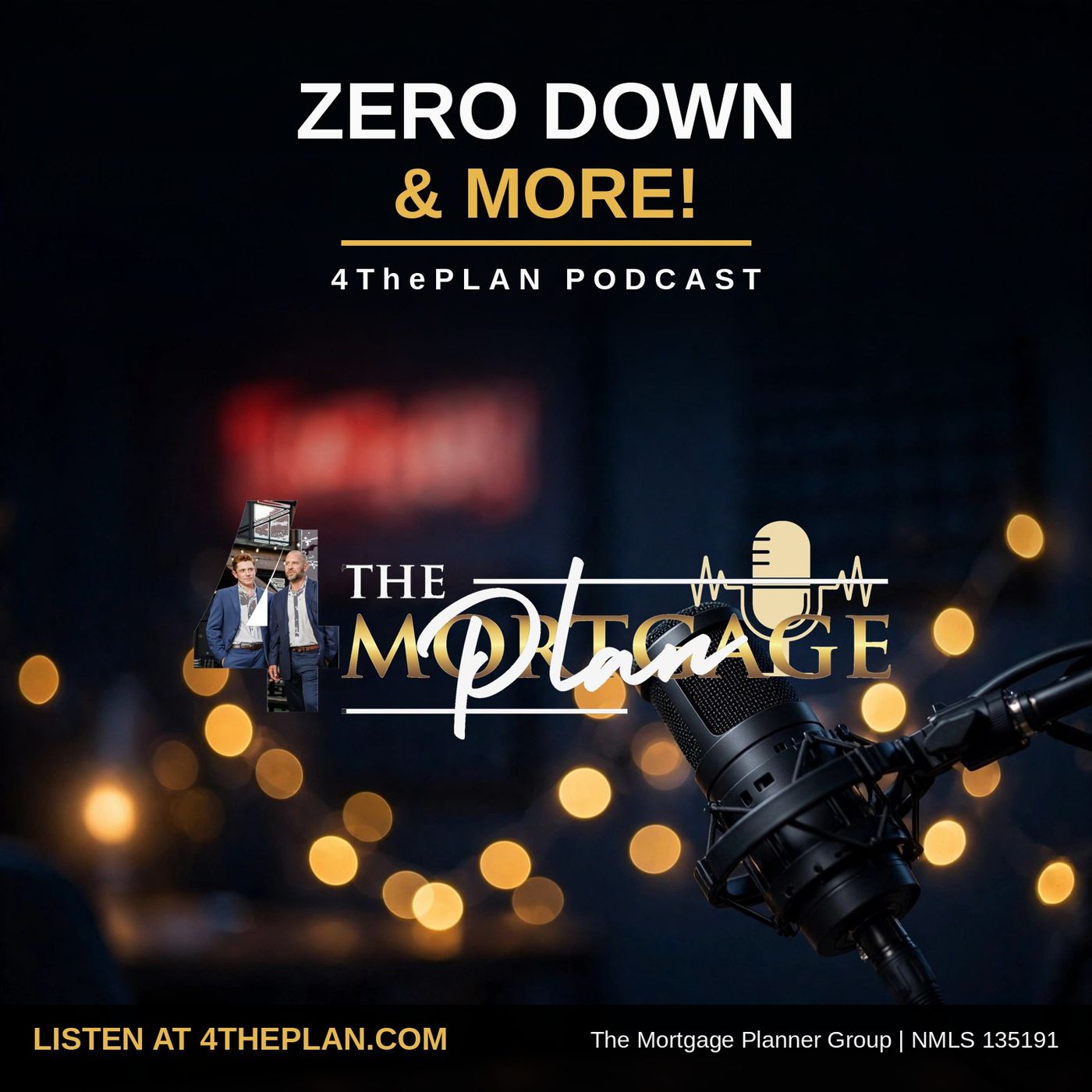 Zero Down & More! episode artwork