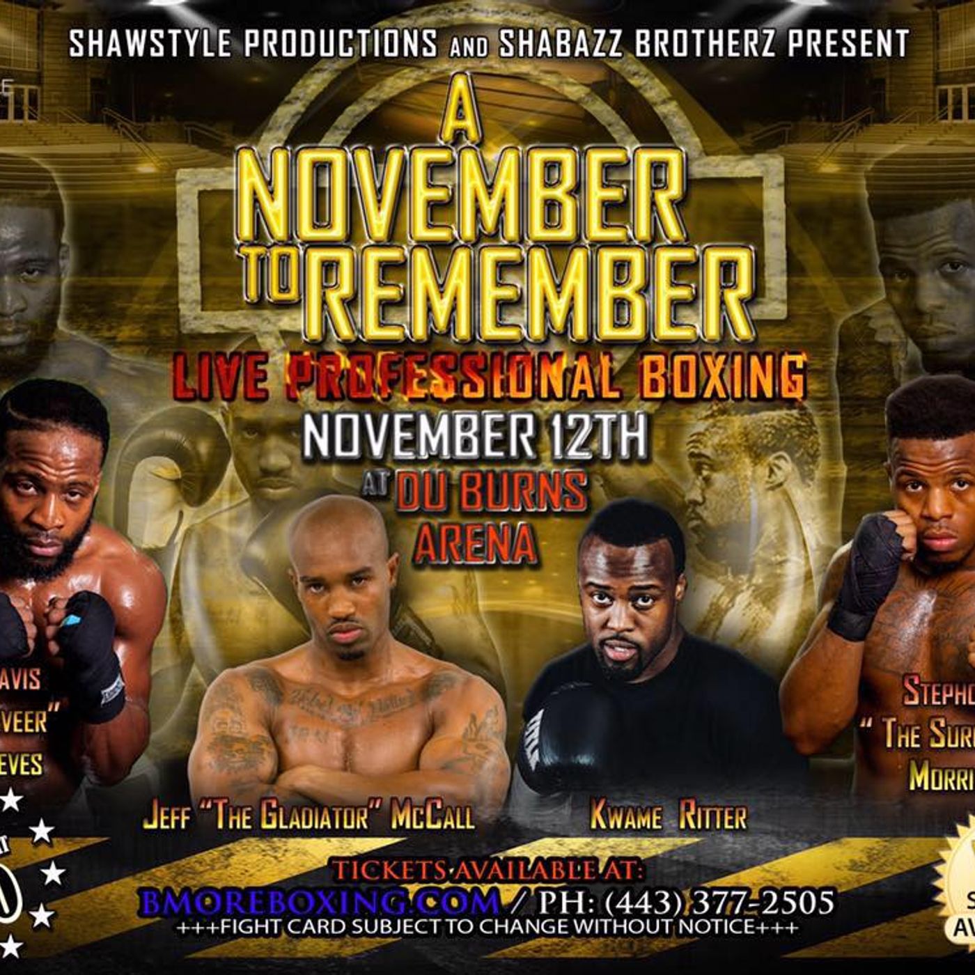 Boxing Along The Beltway