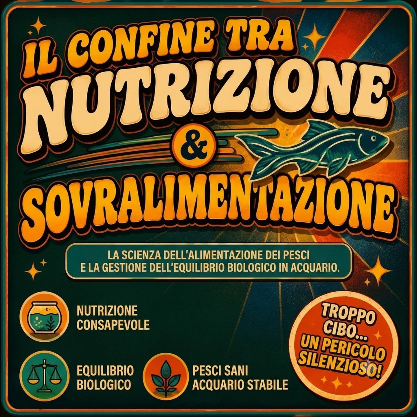 L'Alimentazione dei Pesci d'Acquario Episodio 6 - IL CONFINE TRA NUTRIZIONE E SOVRALIMENTAZIONE episode artwork