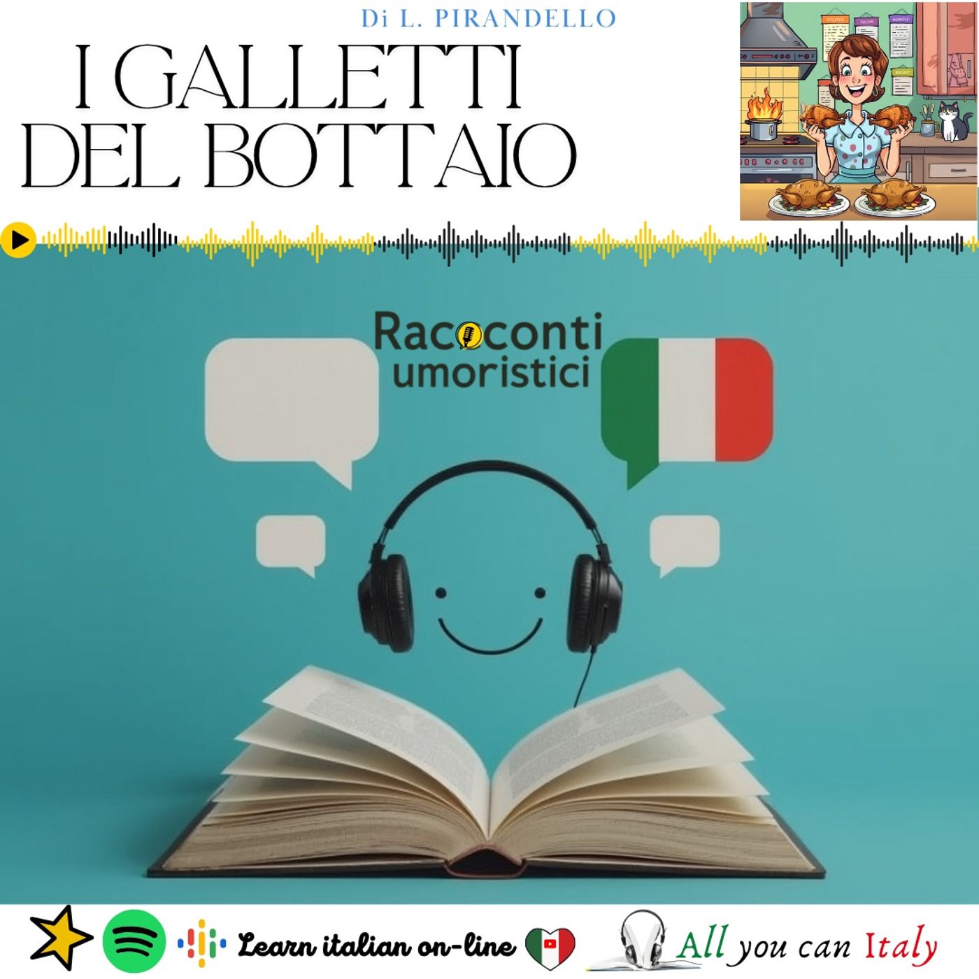 I GALLETTI DEL BOTTAIO - ITALIAN PODCAST - RACCONTI UMORISTICI 🎙🎧(B2- C1) episode artwork