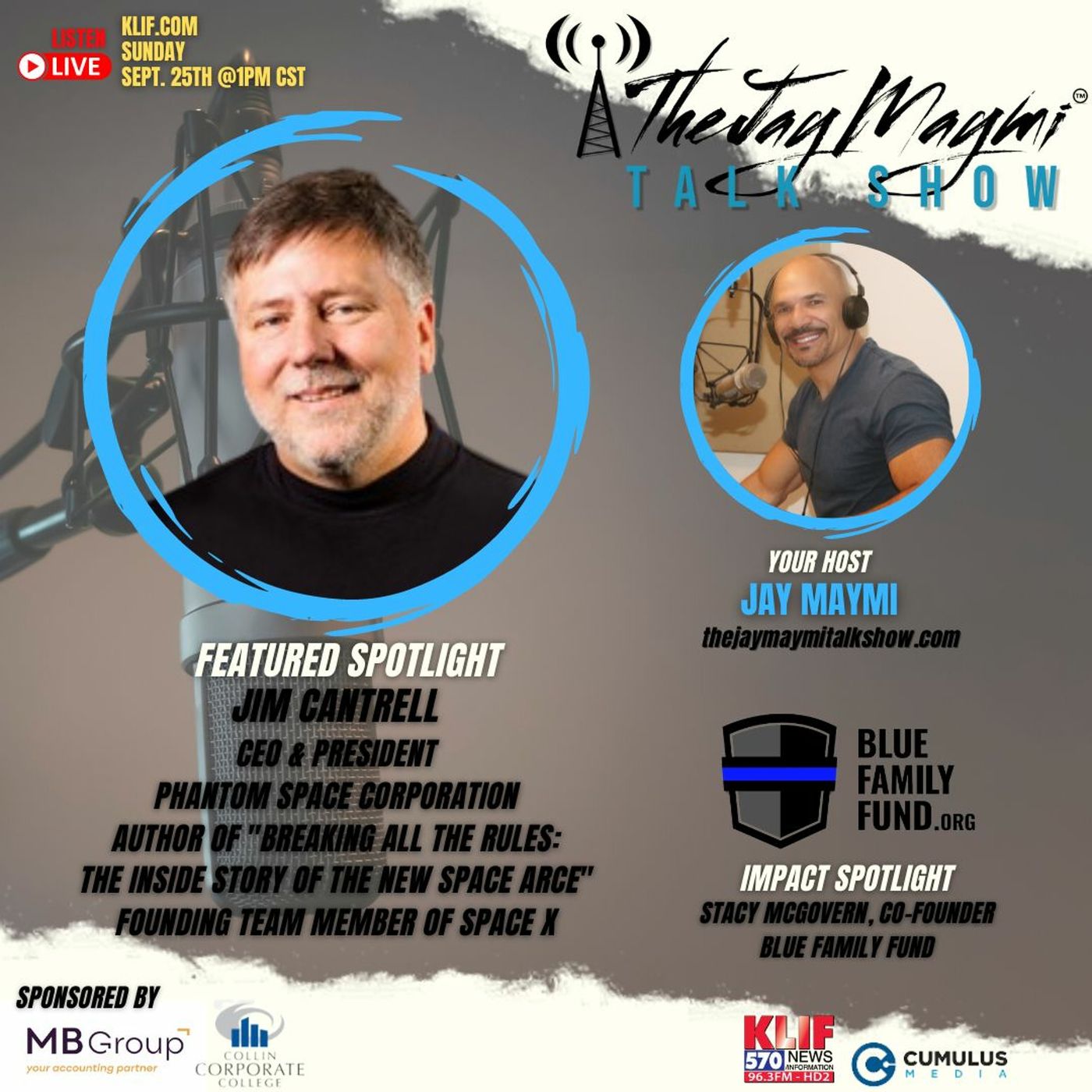 The Jay Maymi Talk Show - Ep. #106 - "Space Race Insights" with Jim Cantrell