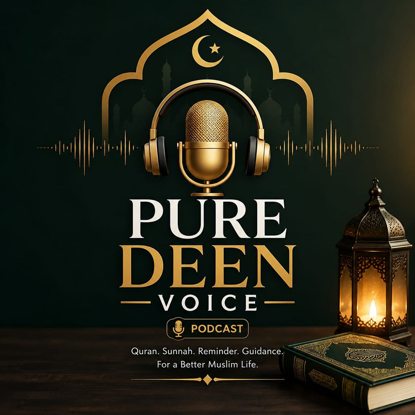Pure-Deen-Voice podcast artwork