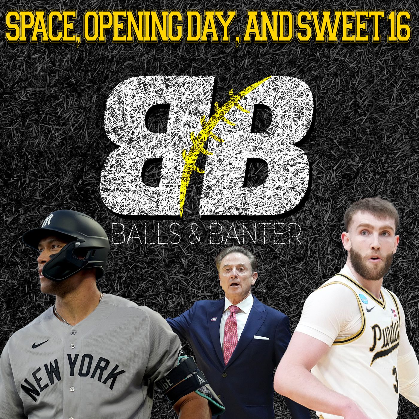 Moon Base Plans, MLB Opening Day, UNC Fires Davis & Sweet 16 Glory | Balls & Banter episode artwork