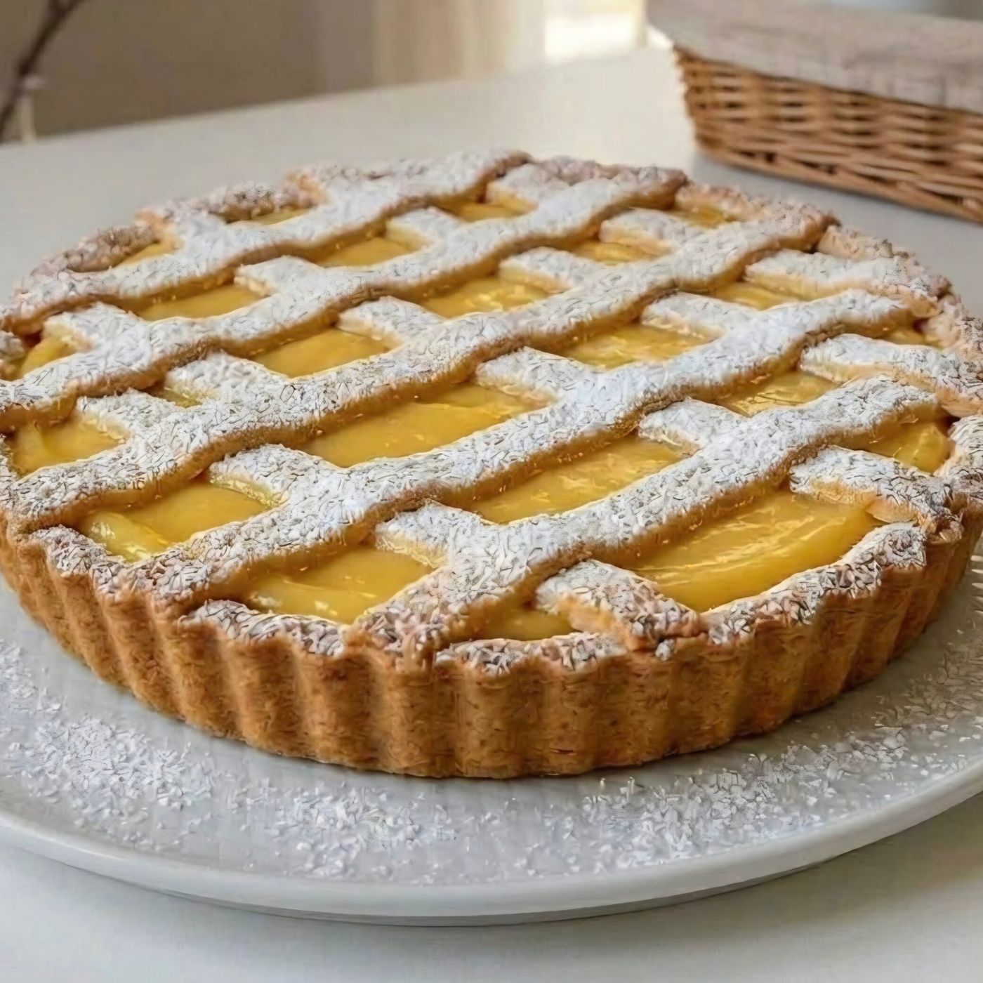 Crostata con crema pasticcera: dolce ricetta facile e collaudata episode artwork