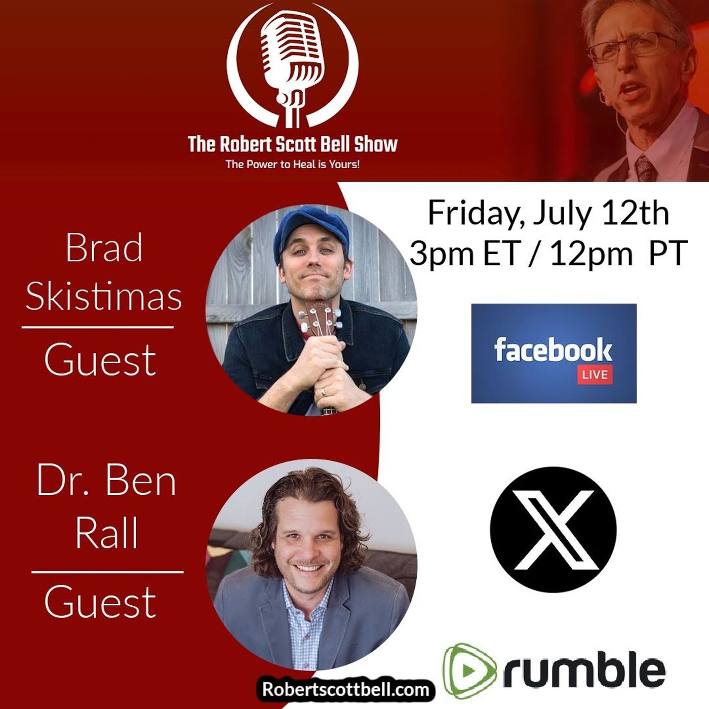Brad Skistimas, Five Times August, Dr Ben Rall, Chiropractic Wellness, Erigeron-The RSB Show 7-12-24