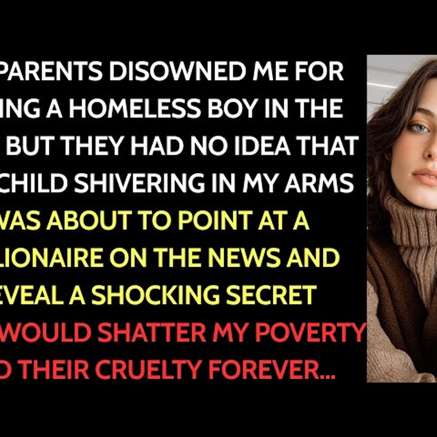 My Parents Disowned Me After Divorce—Then the Homeless Boy I Took In Said “My Dad Is a Billionaire”