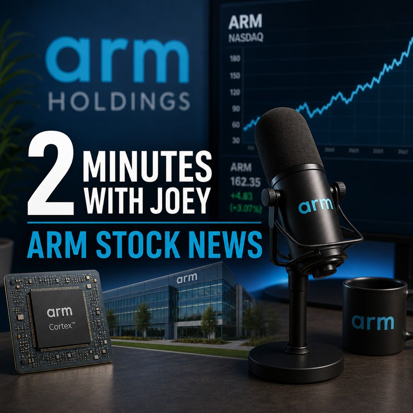 2 Minutes with Joey - ARM Stock News podcast artwork