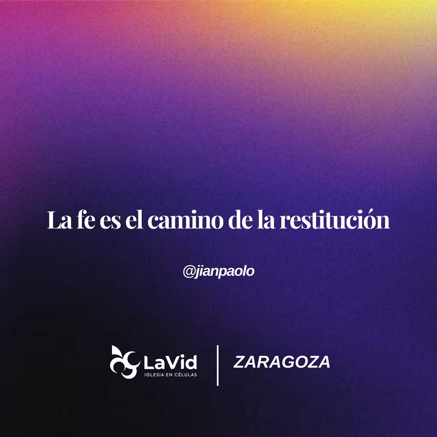 Iglesia La Vid Zaragoza