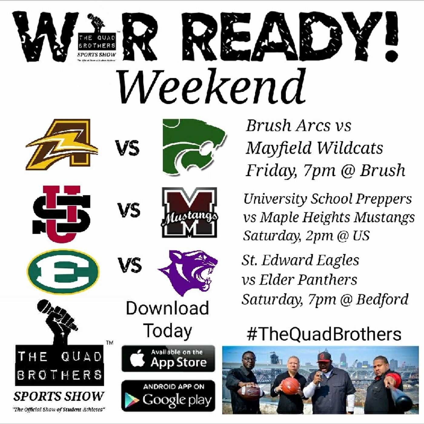 Postgame Breakdown of University School's Win Over Maple Heights; St. Edward's Win Over Elder episode artwork