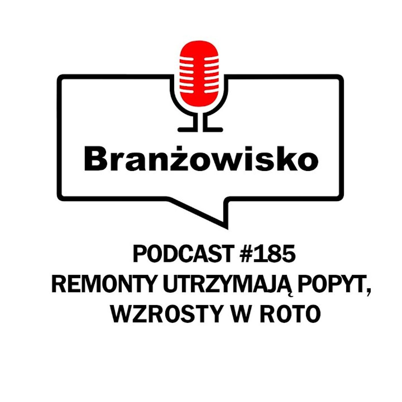 Branżowisko #185 - Remonty utrzymają popyt. Wzrosty w Roto episode artwork