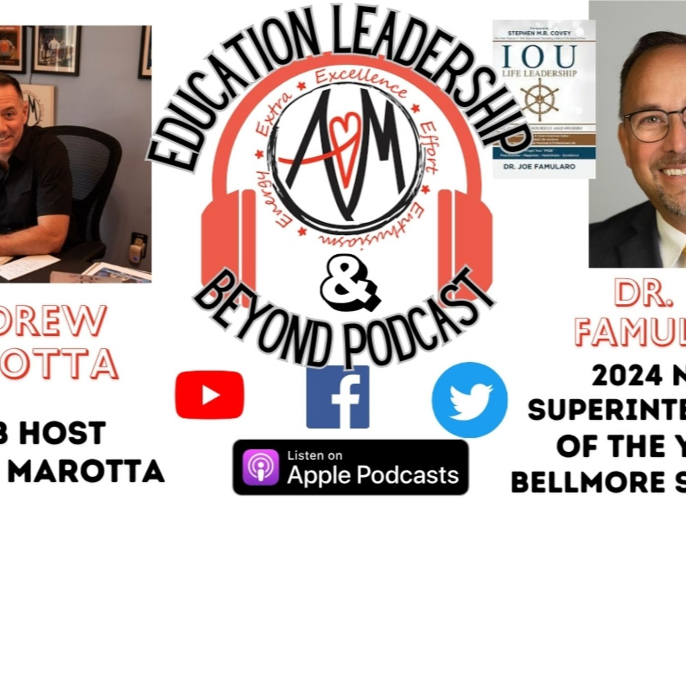 #ELB Podcast w NYS 2024 Superintendent of the Yr, "Dr. Joe" Famularo thumbnail