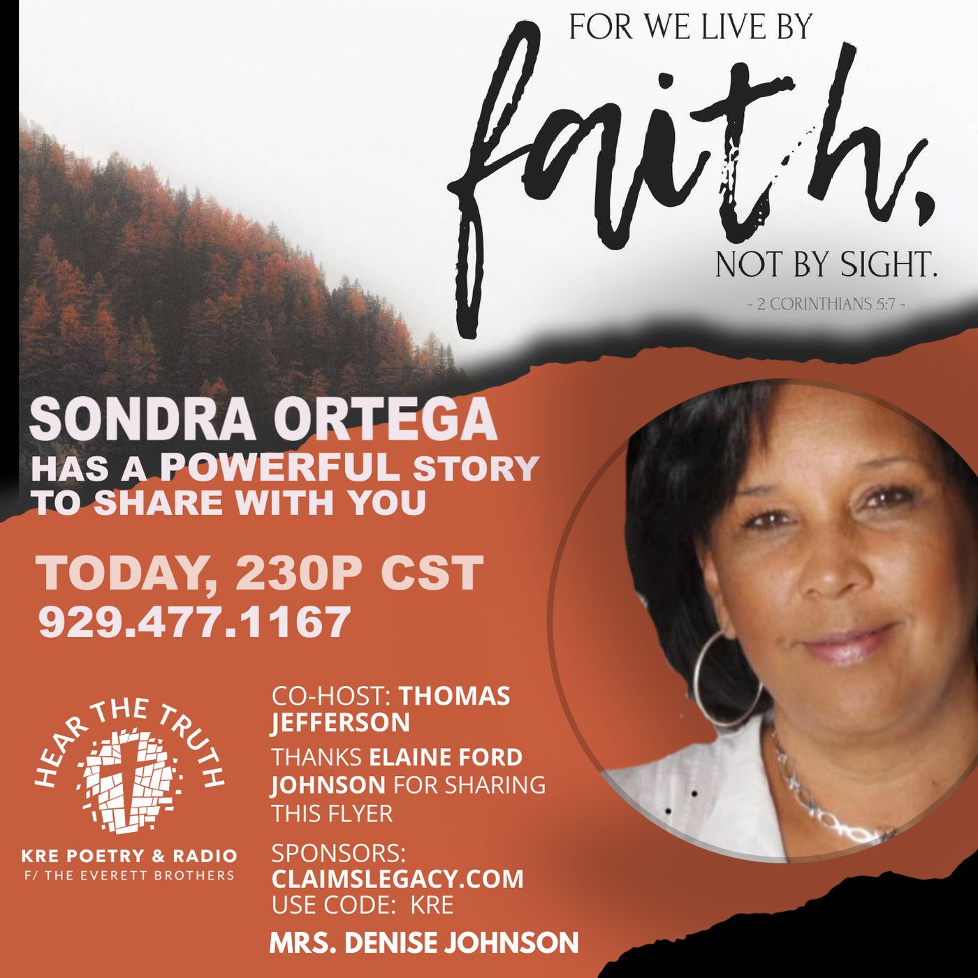 KRE POETRY AND RADIO - EP 65 (GUEST : SONDRA ORTEGA, PT 1) episode artwork