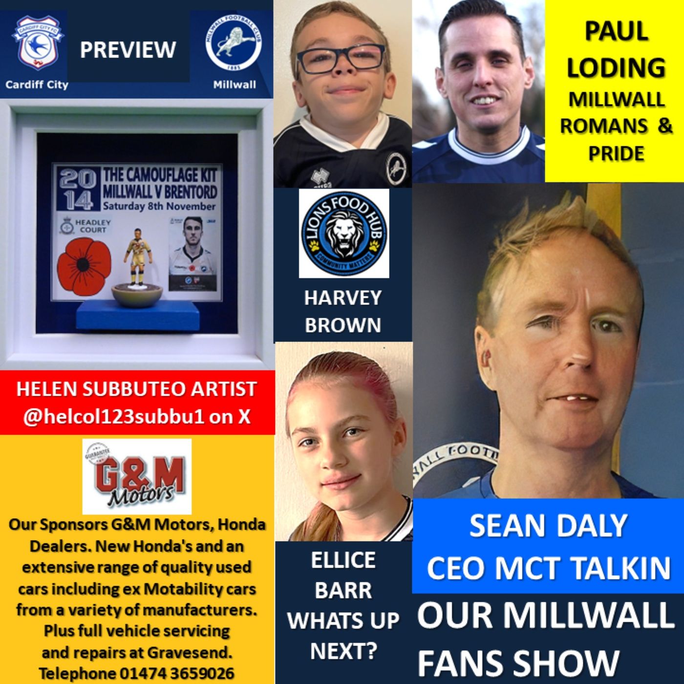 OUR MILLWALL FANS SHOW - Topical Weekly Talks