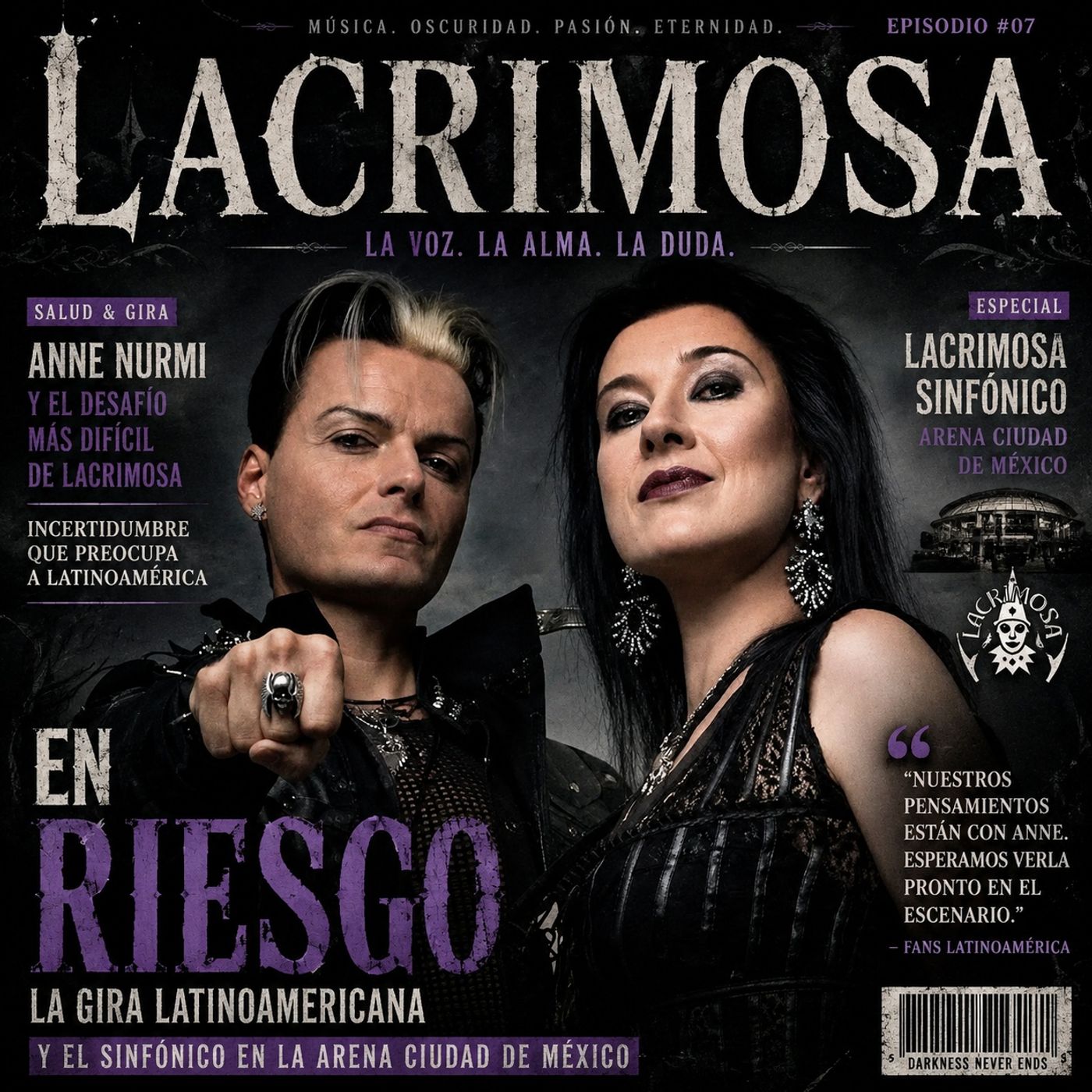 Haciendo malabares Lacrimosa para su concierto sinfonico episode artwork