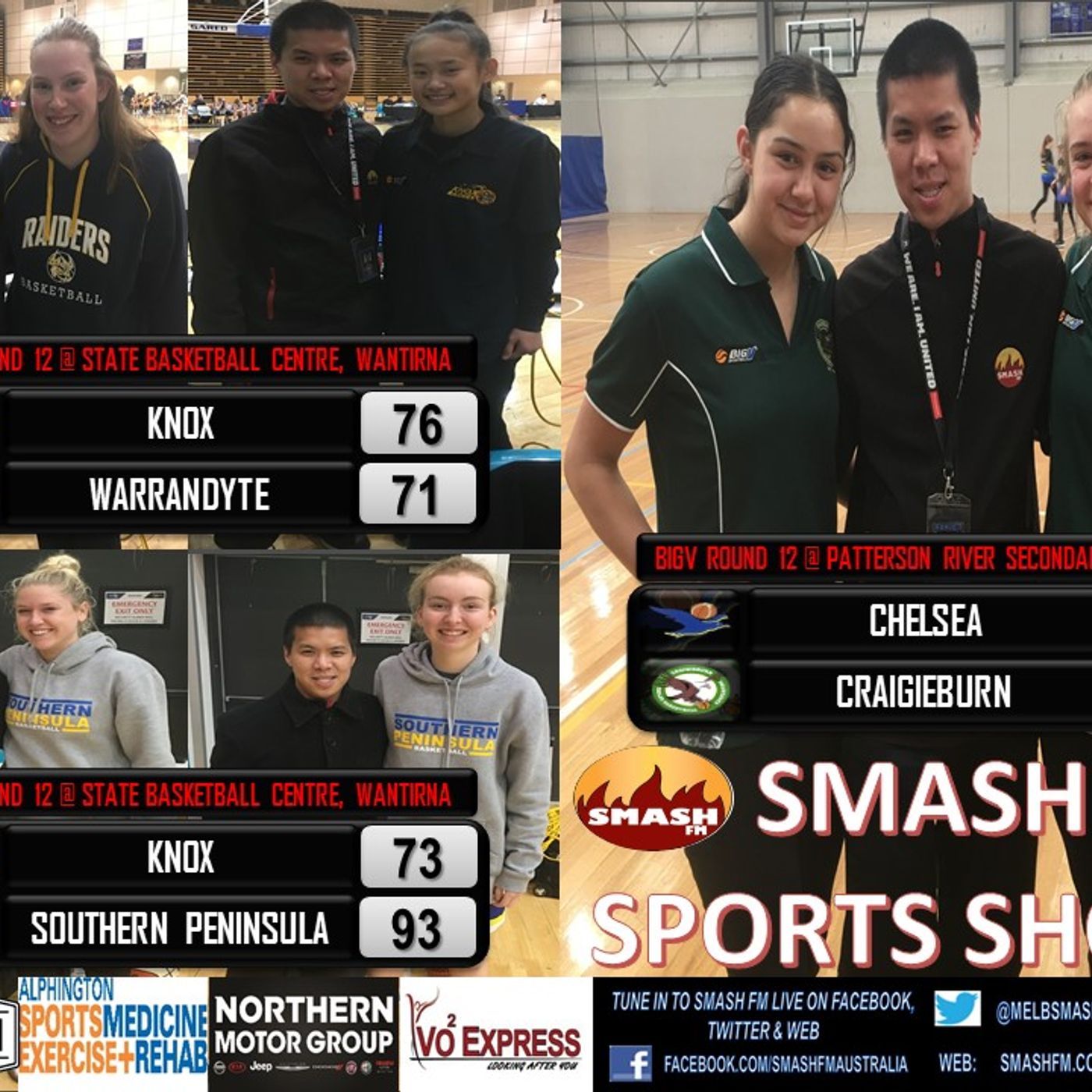 SSS: BigV Basketball Round 12 Post Game Interviews 170618 episode artwork