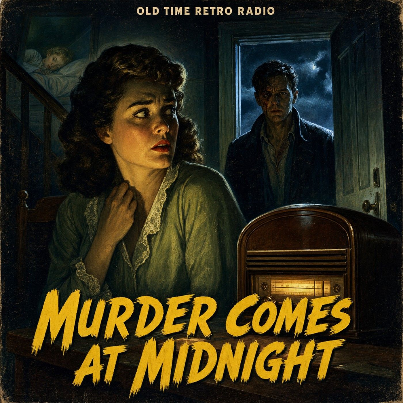 Inner Sanctum Mysteries - "Murder Comes at Midnight" (Old Time Radio, 1946) episode artwork