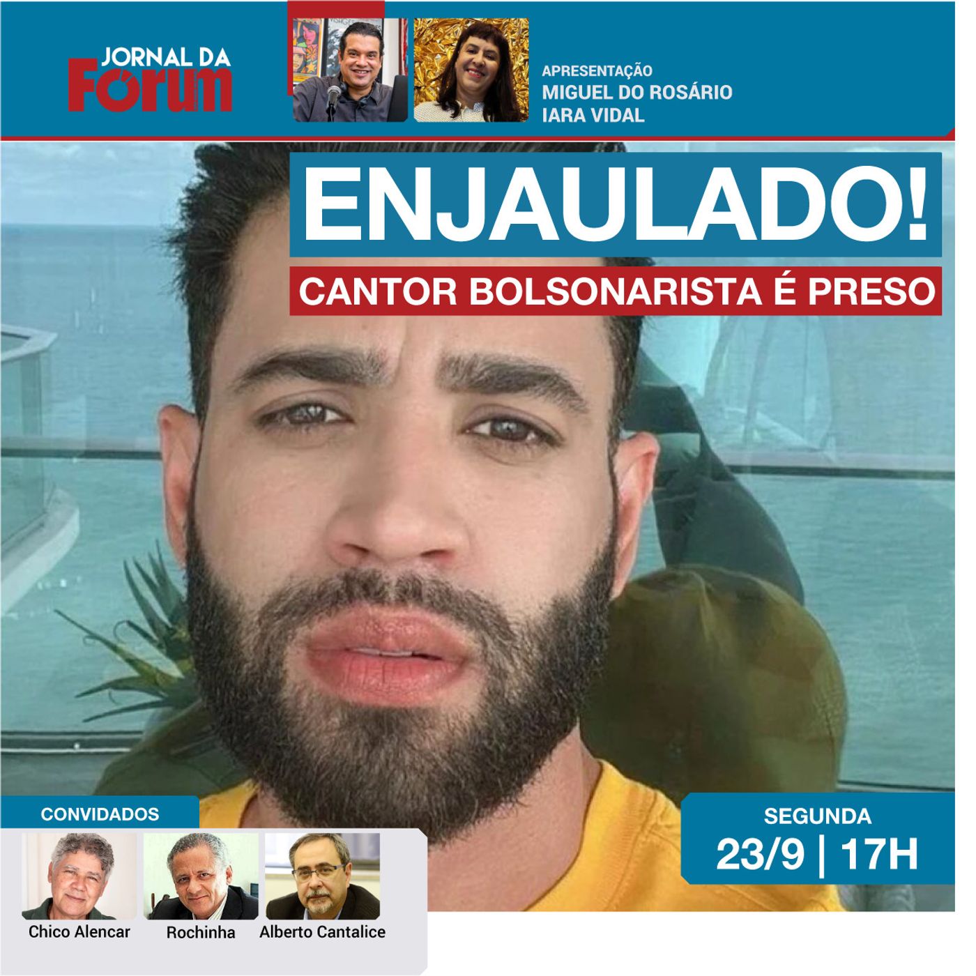 Gusttavo Lima é preso por lavagem de dinheiro | Marçal desaba | Pesquisas em RJ, BH, SP e Fortaleza episode artwork