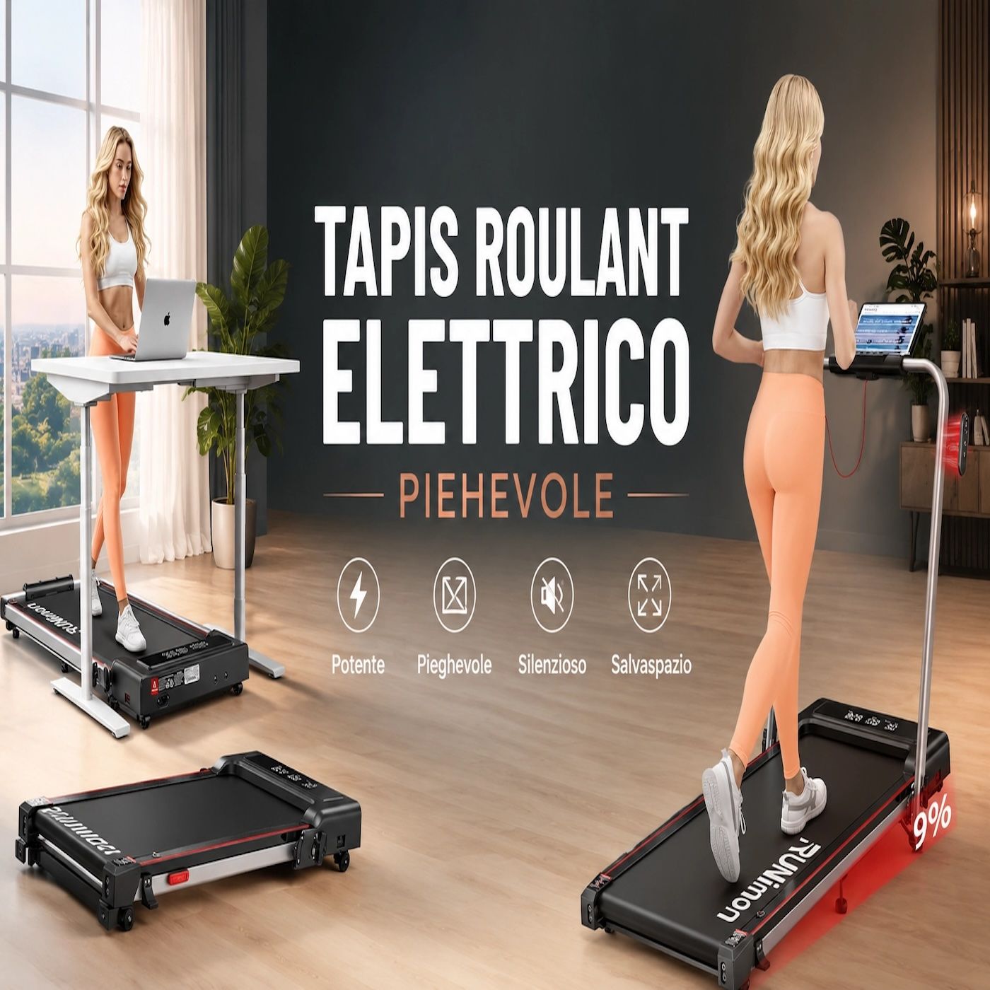 Tapis Roulant Salvaspazio a 199€- 6 in 1 e coupon da 30€ episode artwork