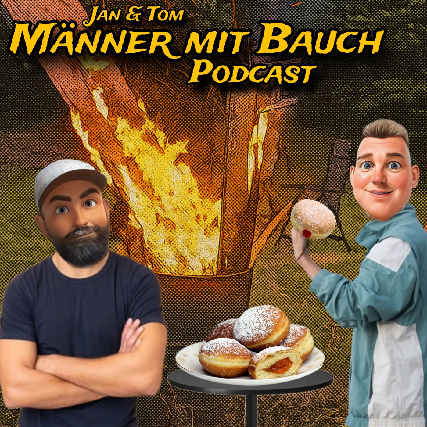 Männer mit Bauch