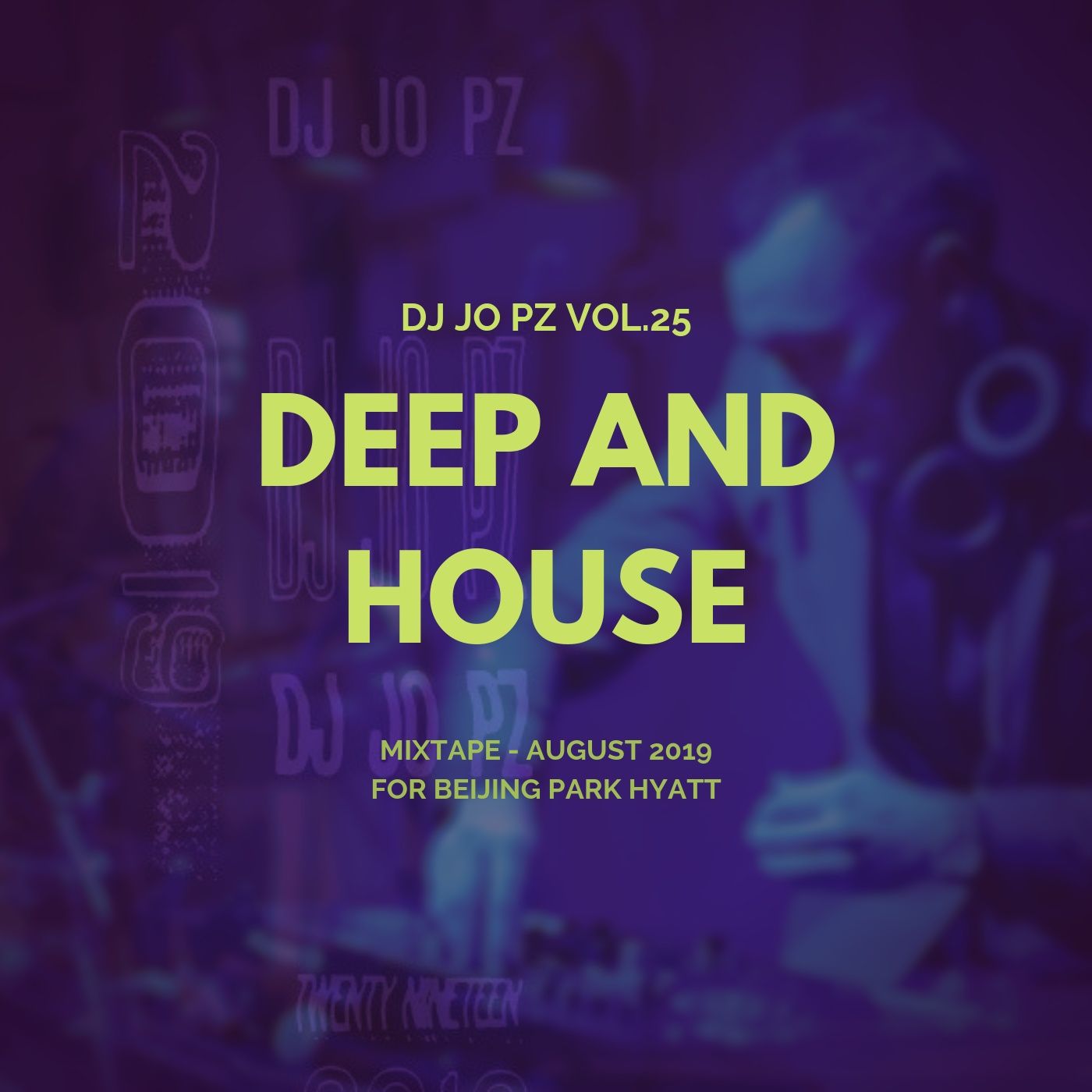DJ JO PZ Vol. 25 - August 2019 Party Deep and House