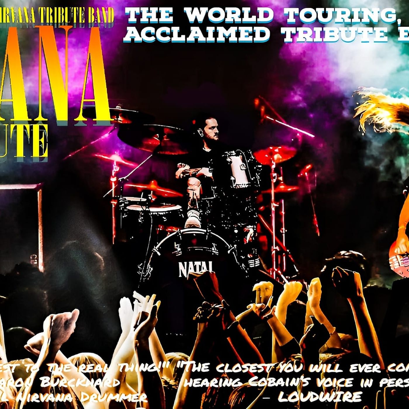 Come As You Are With JON O'CONNER From NIRVANA TRIBUTE