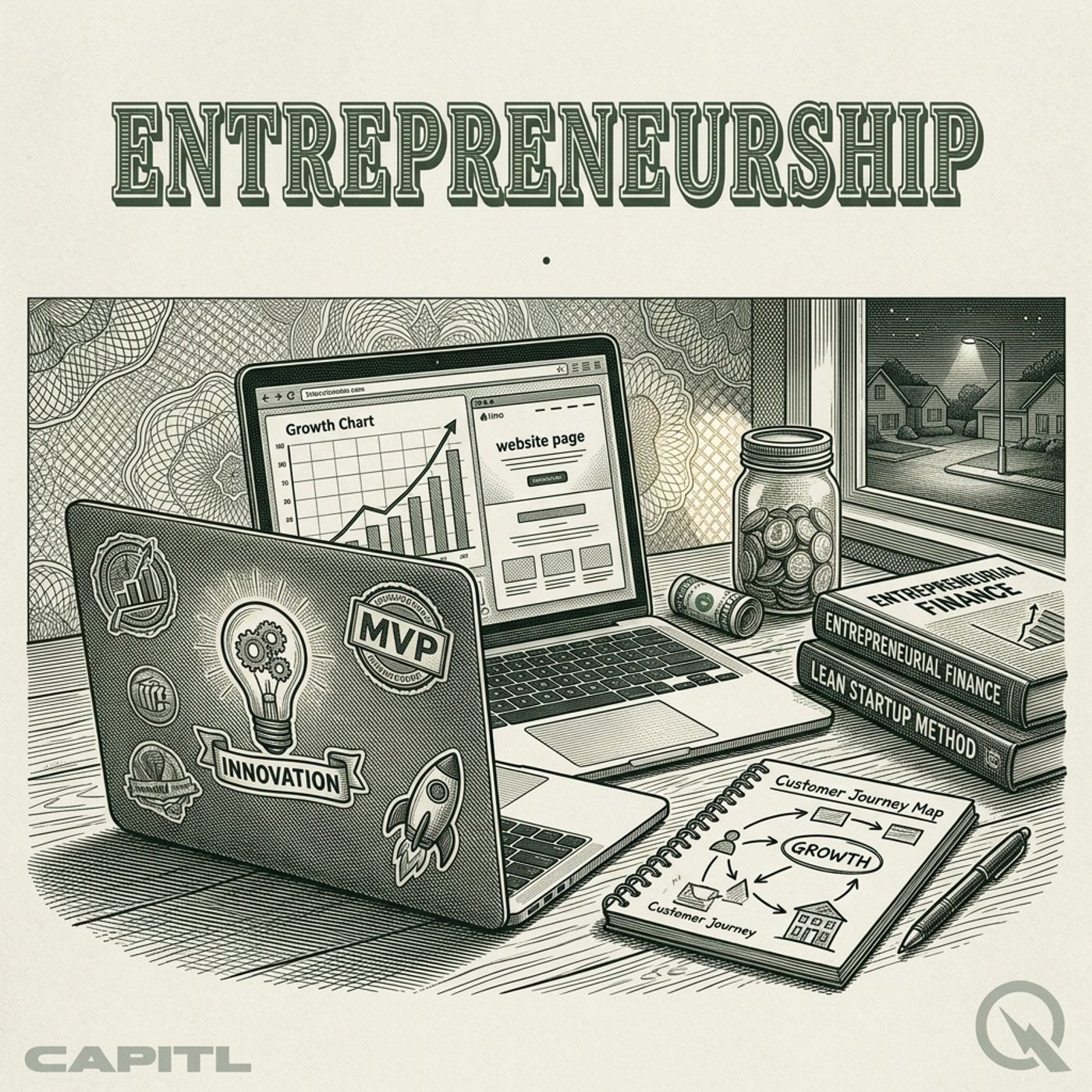 Entrepreneurship podcast artwork