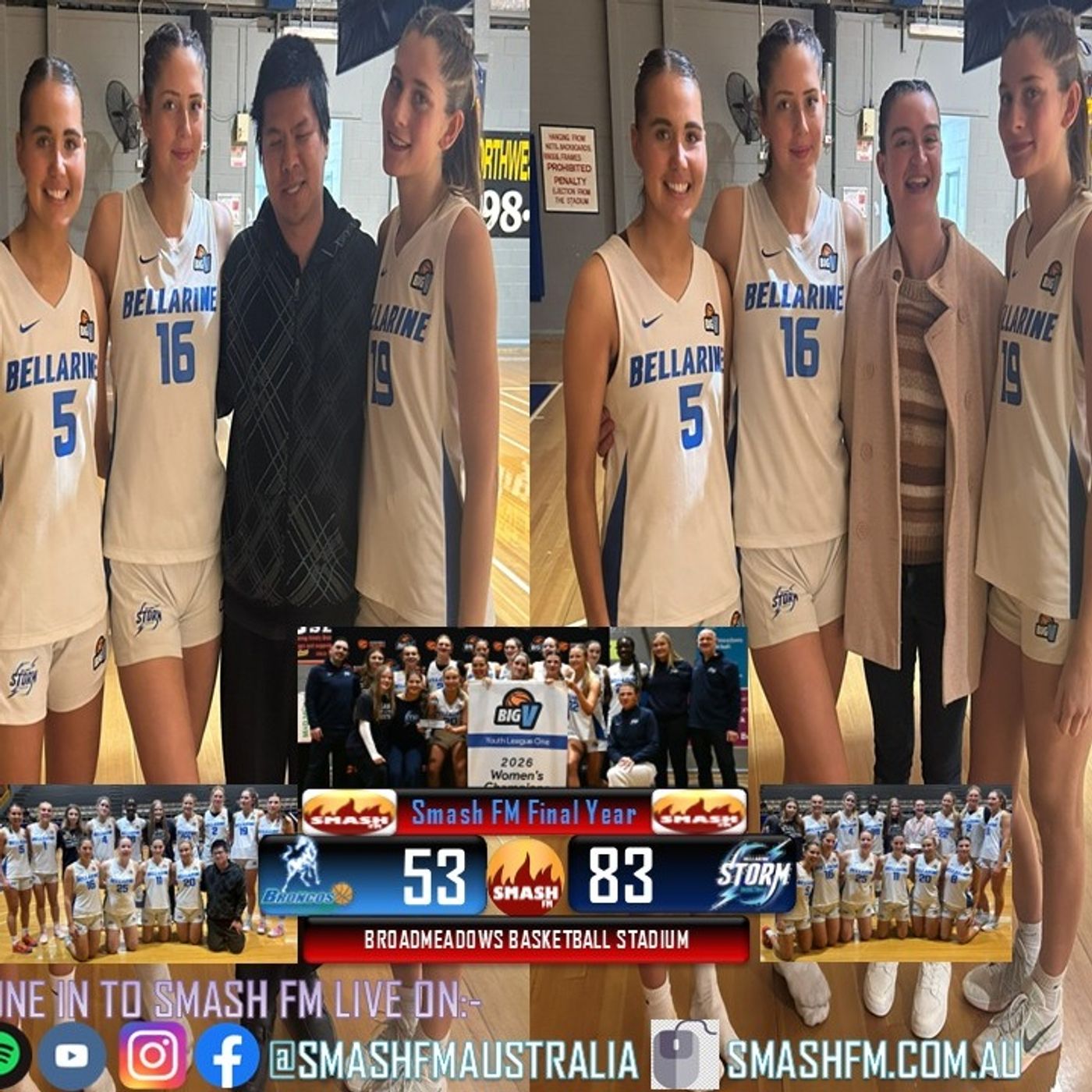SSSFY26: Bellarine Storm BigV26 YL1W Championship Post Game Interviews 090826