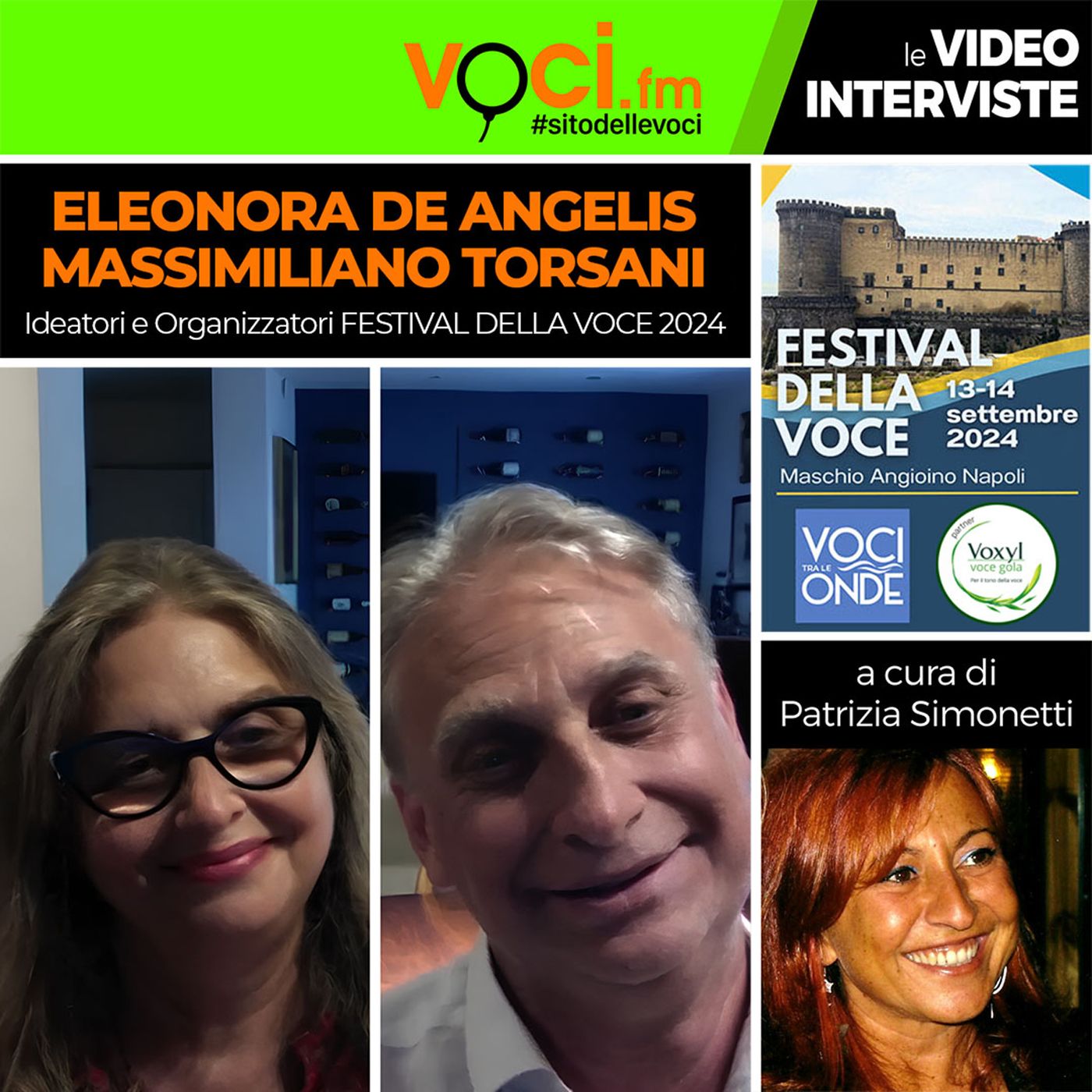 Clicca PLAY e ascolta: "Voci tra le onde 2024": ELEONORA DE ANGELIS e MASSIMILIANO TORSANI su VOCI.fm episode artwork