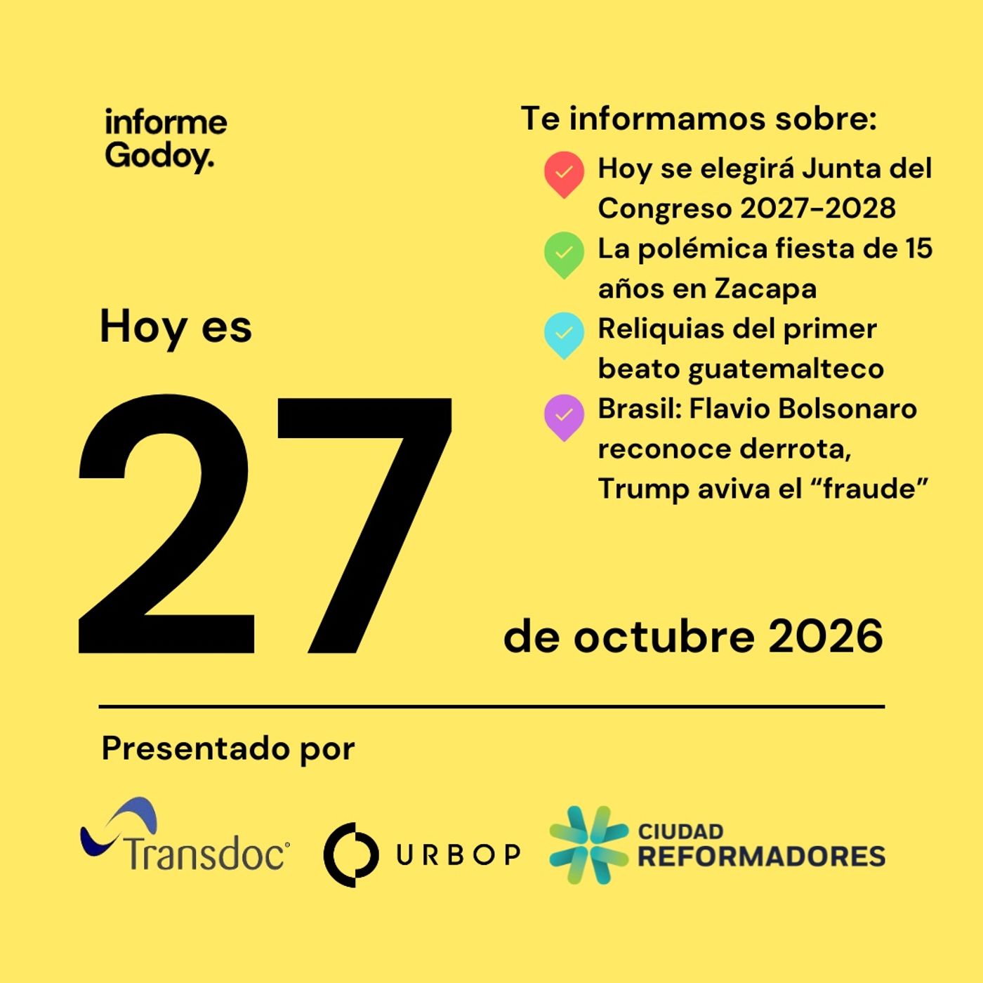 Portada de informeGodoy.