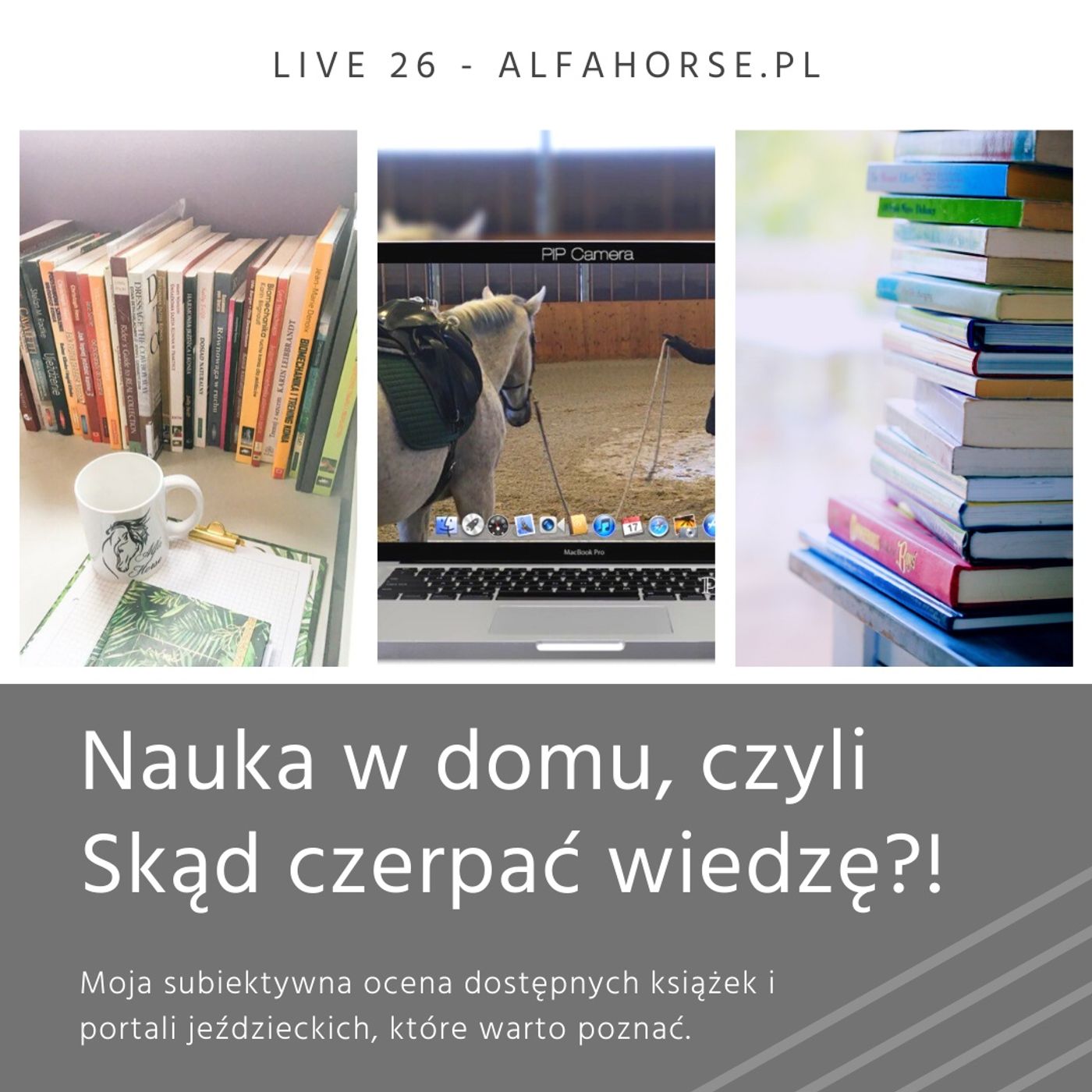 Live 26: Nauka w domu, czyli stąd czerpać wiedzę?! episode artwork