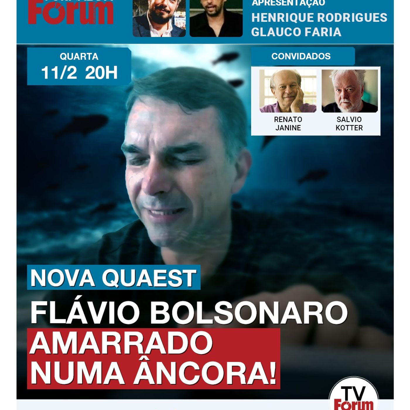 Nova Quaest não é boa para Lula, mas é PÉSSIMA para Flávio Bolsonaro | Rejeição à família é imensa episode artwork