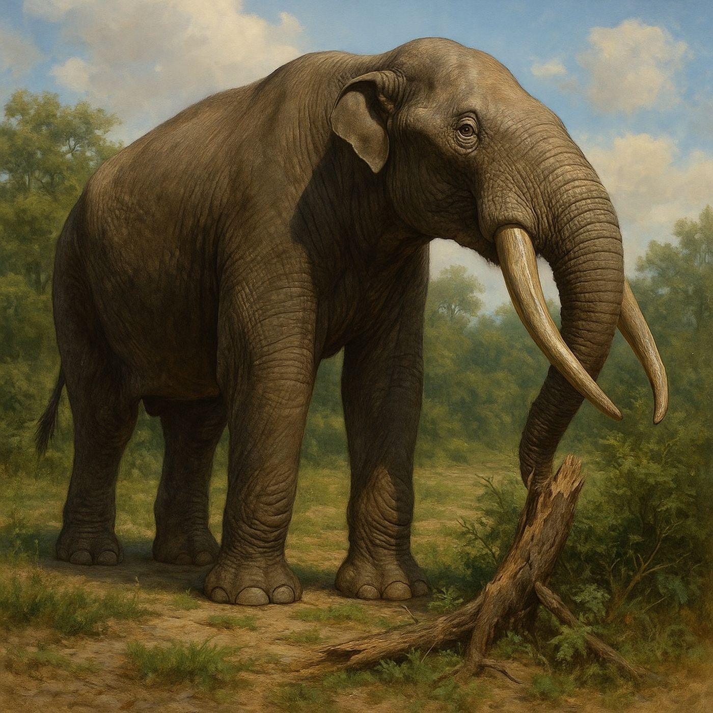 Dinotherium: The Terrible Backwards-Tusked Elephant
