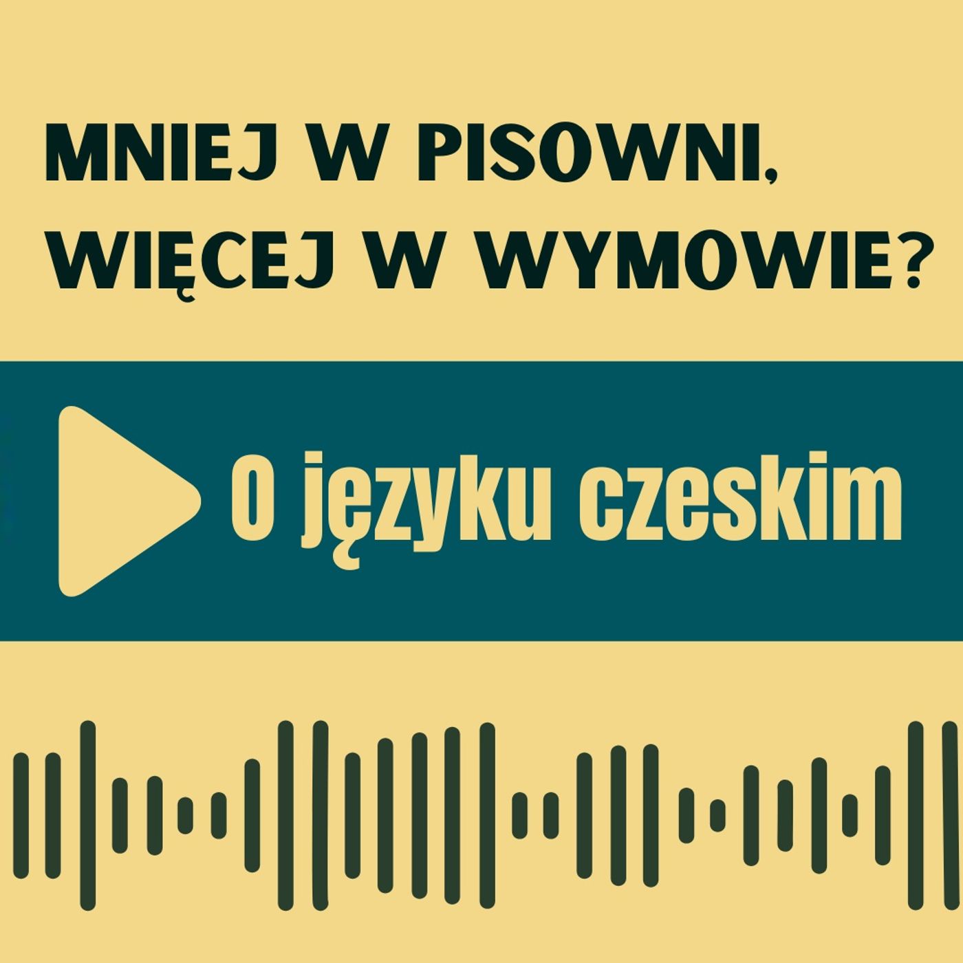 105: Mniej w pisowni, więcej w wymowie. O języku czeskim episode artwork