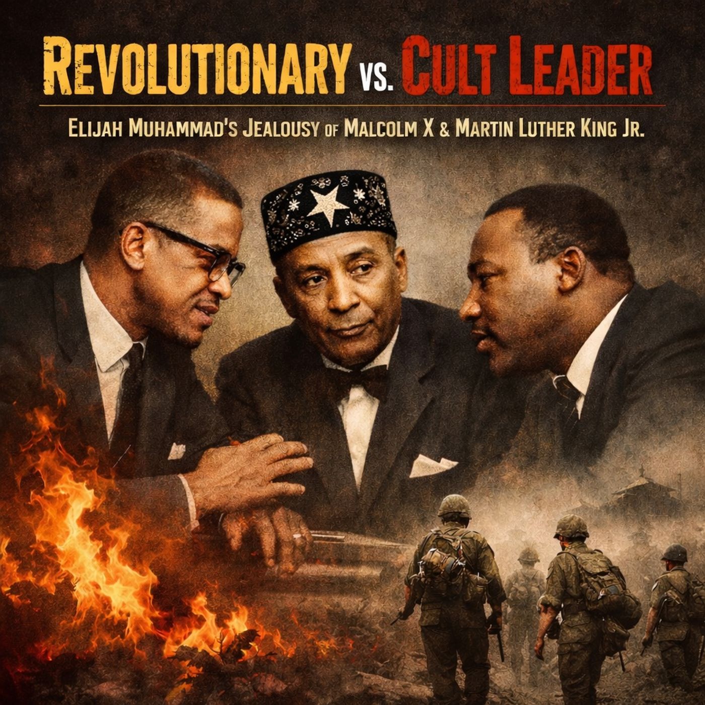 Elijah Muhammad’s Jealousy of Malcolm X and Martin Luther King Jr. — The Gospel of Malcolm X cover