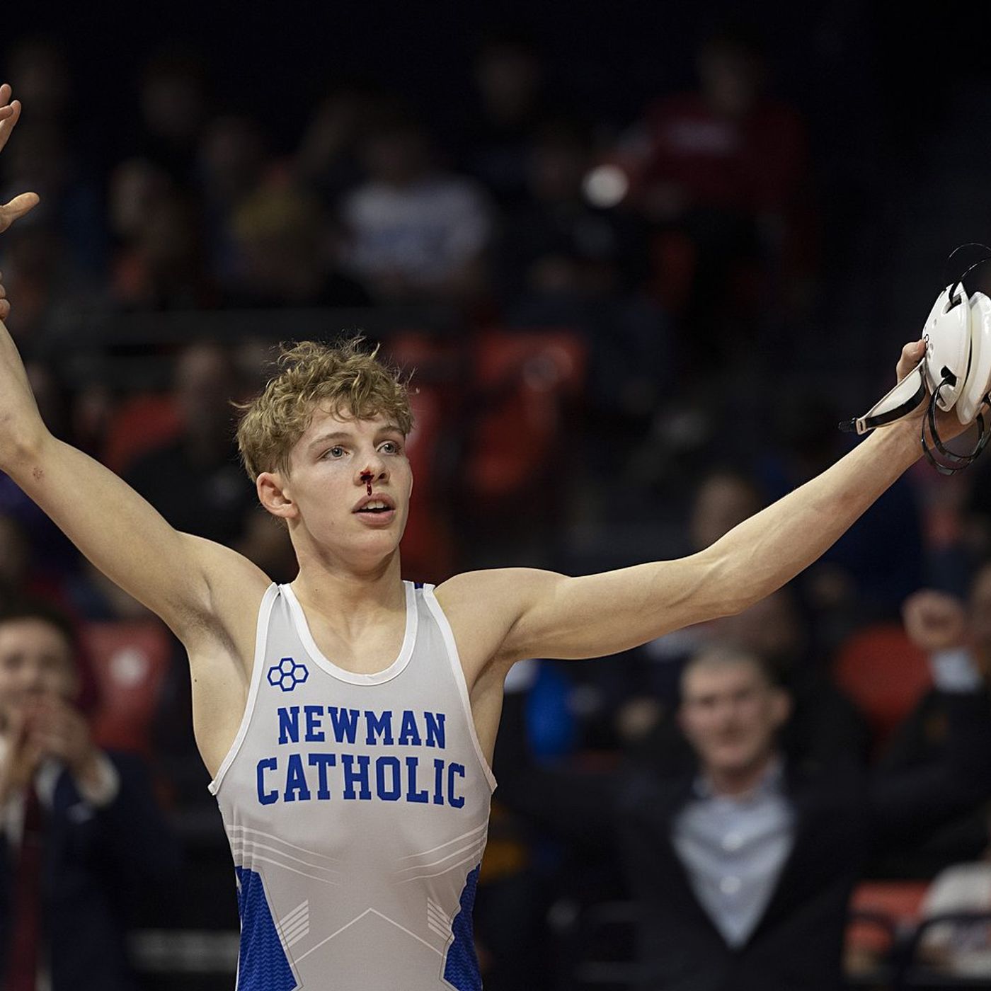 Newman’s Landon Near wins Class 1A 113-pound title at IHSA state boys wrestling finals episode artwork