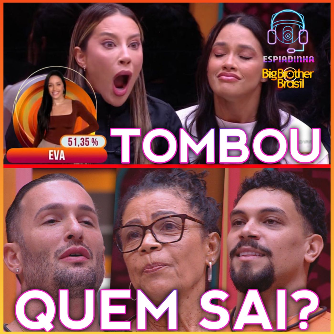 Diego, Vilma ou Vinicius, quem vai sair? + Eva Eliminada! + "Velha Sonsa" aconteceu? | BBB 25