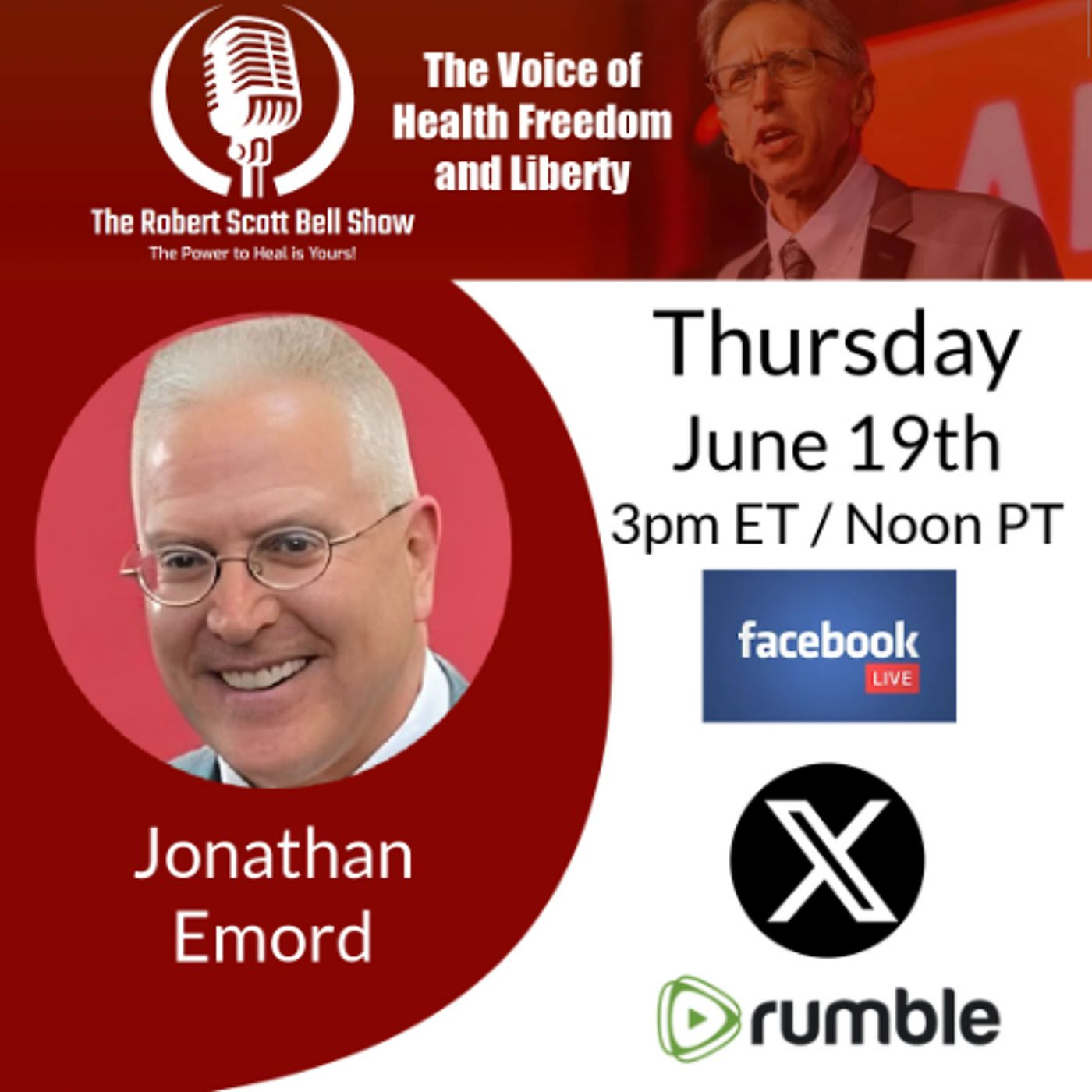 Jonathan Emord, Offit Urges Lawsuits, New ACIP Advisors, Sanders Targets RFK, Mistrust in Science - The RSB Show 6-19-25 episode artwork
