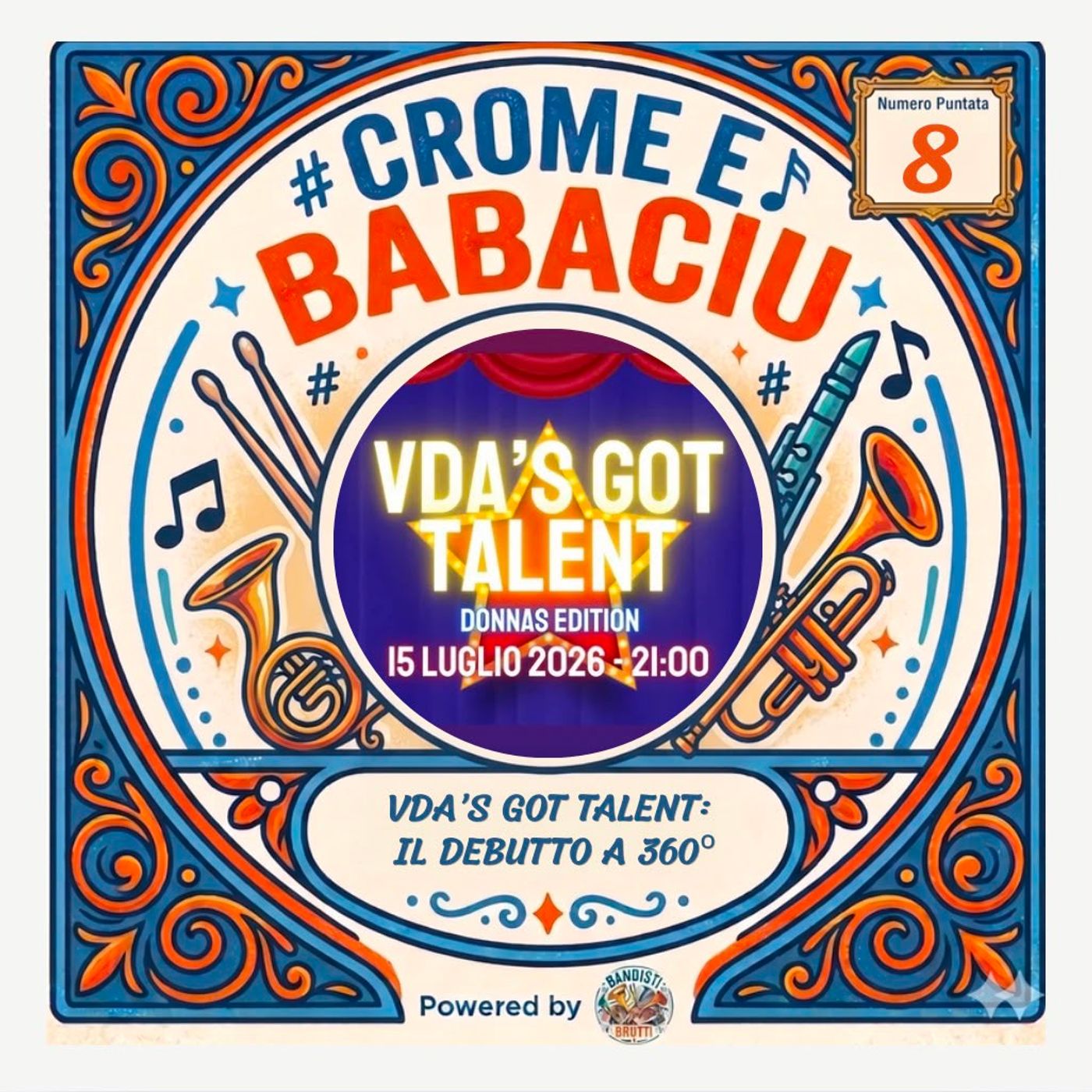 Puntata 8 - VDA's Got Talent - il debutto a 360° episode artwork