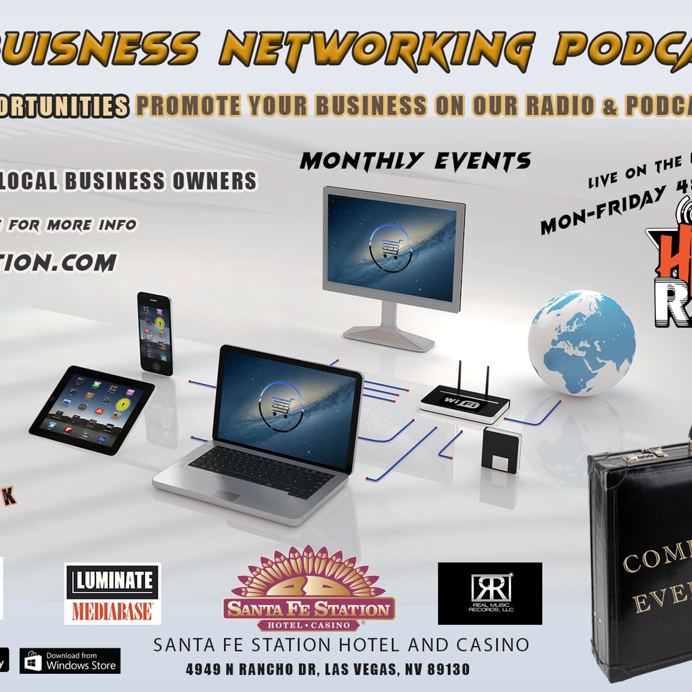LAS VEGAS BUSINESS  NETWORK 1/7/2025  LVBNM MIXER-His Hop Radio episode artwork