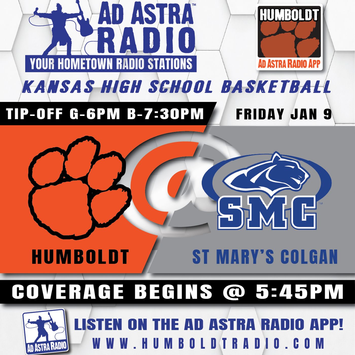 Humboldt Cubs at St Marys-Colgan Panthers High School Basketball (January 9, 2026) episode artwork