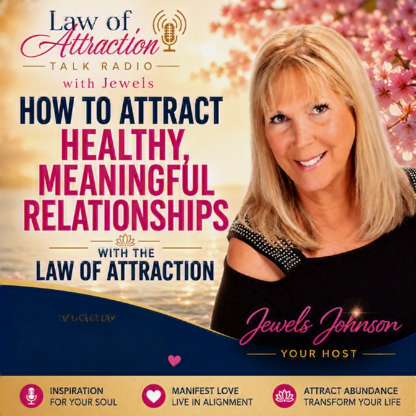 Law of Attraction Radio with Jewels - Manifesting Love: How to Attract Healthy, Meaningful Relationships with the Law of Attraction