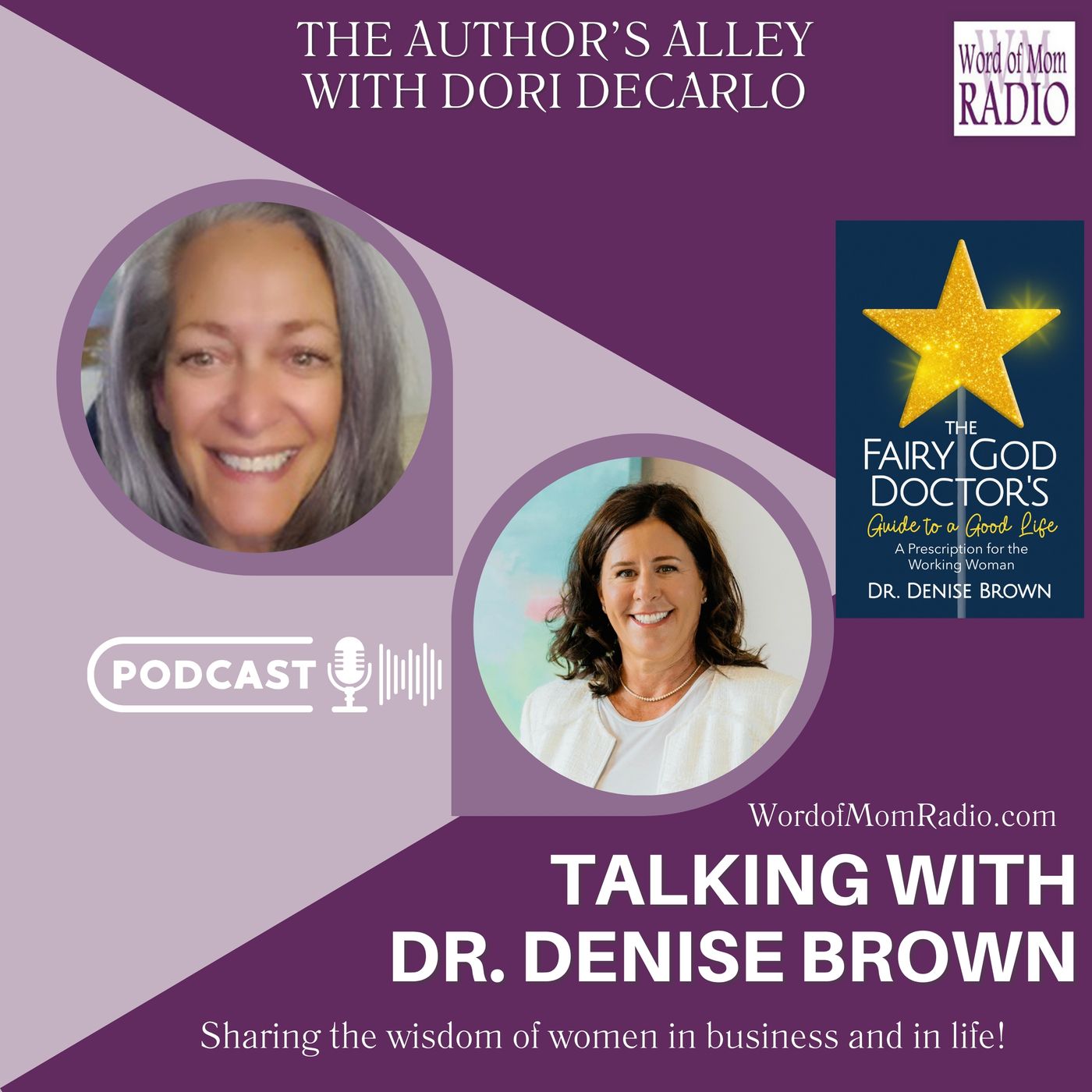 Dr Denise Brown on The Authors Alley with Dori DeCarlo