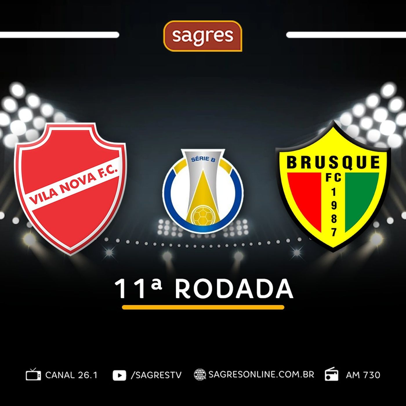Série B 2022 #11 - Vila Nova 0x2 Brusque, com Paulo Massad episode artwork