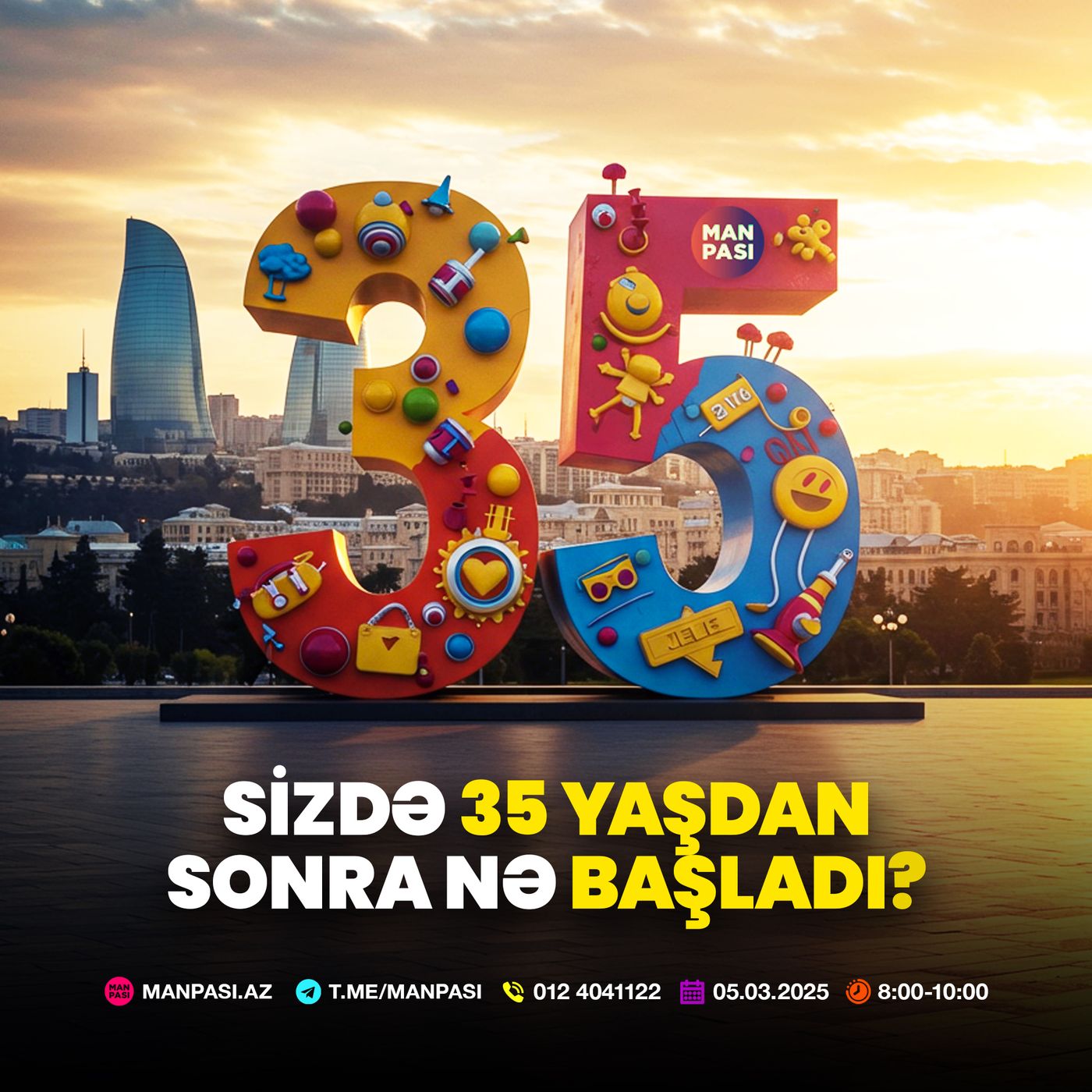 Sizdə 35 yaşdan sonra nə başladı? 05.03.2025