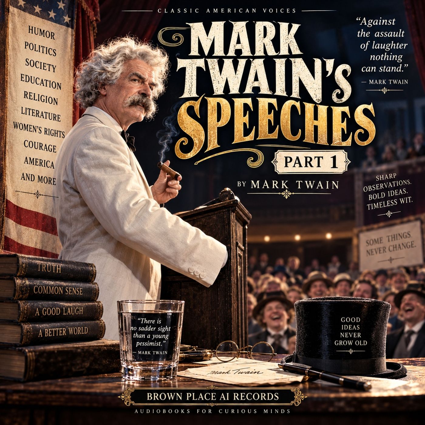 Mark Twain’s Speeches, Part 1 | Humor, Politics, Society & Classic American Wit Audiobook Section 2 episode artwork