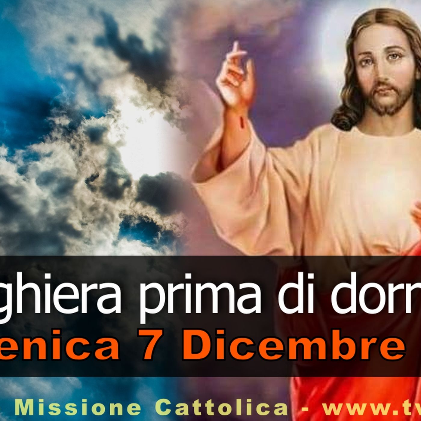 Preghiera prima di dormire DOMENICA 7 DICEMBRE 2025 ❤️ Compieta dopo i Secondi Vespri II Domenica di Avvento