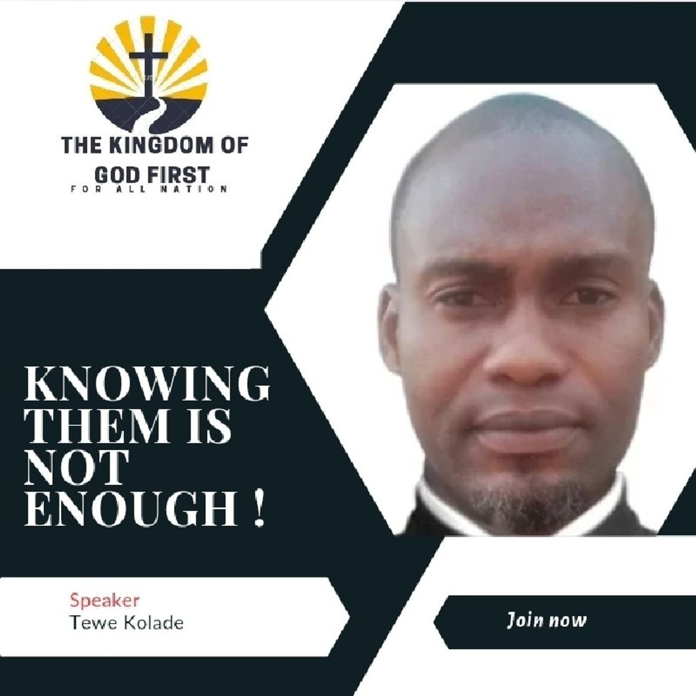 KNOWING THEM IS NOT ENOUGH!
