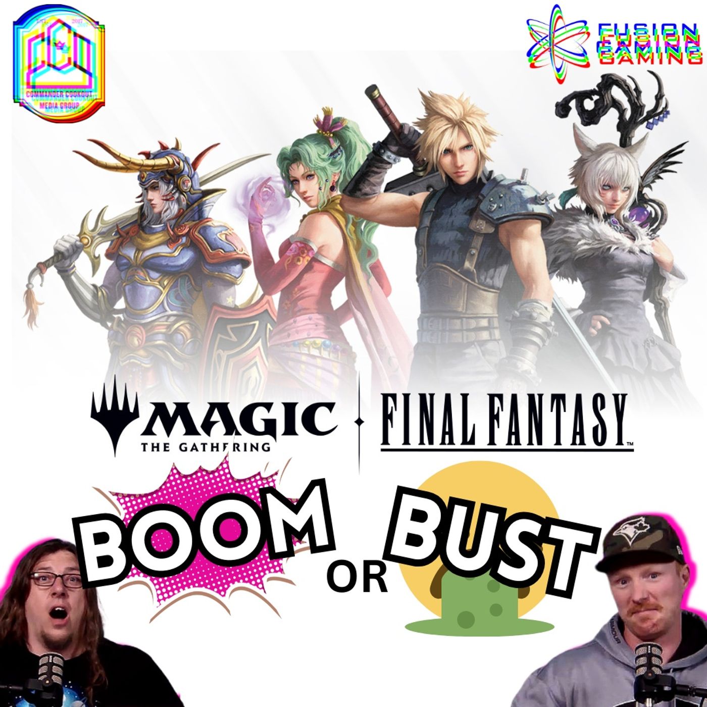 Commander Cookout Podcast, Ep 491 - A WEIRD Final Fantasy First Look