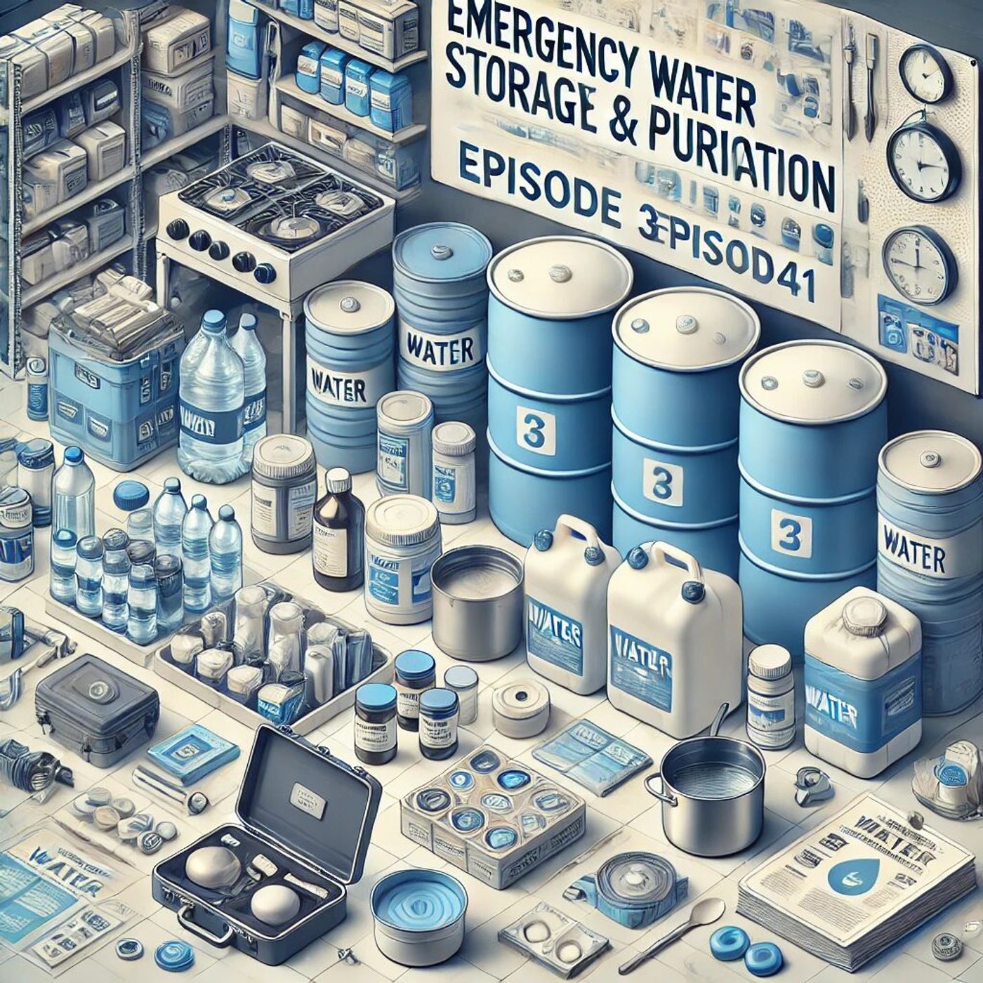 Emergency Water Storage and Purification | Episode 341