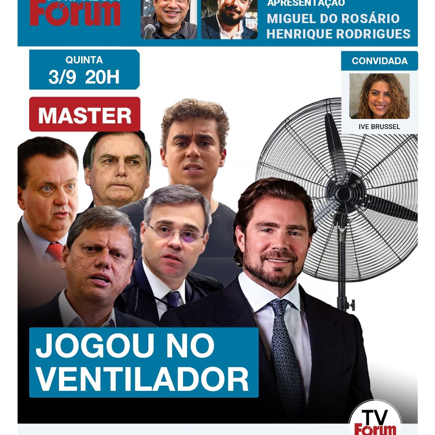Caso Master retorna e voa tudo no ventilador, atingindo Nikolas, Tarcísio, Bolsonaro, Kassab e mais episode artwork